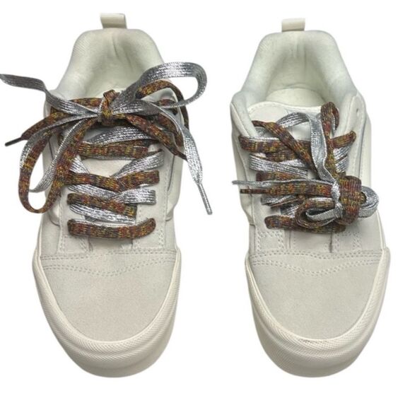 VANS Knu Stack Shoes White Platform Shoes Women 8.5 / men’s 7 - Picture 6 of 9